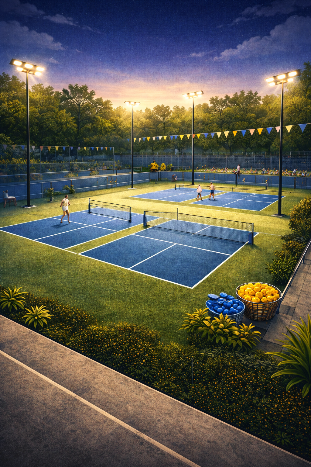 Courts & Facilities at The Paddlers